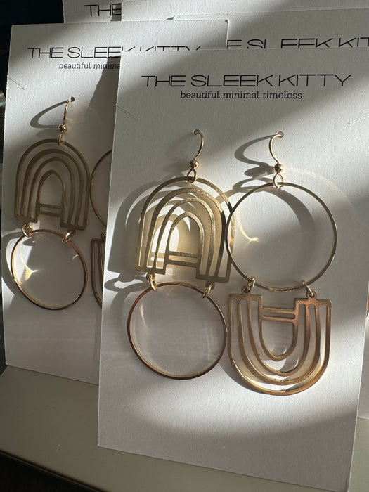 The Retro Connection Earrings as seen at GBK’s 2024 Rock and Roll Hall of Fame Gift Lounge