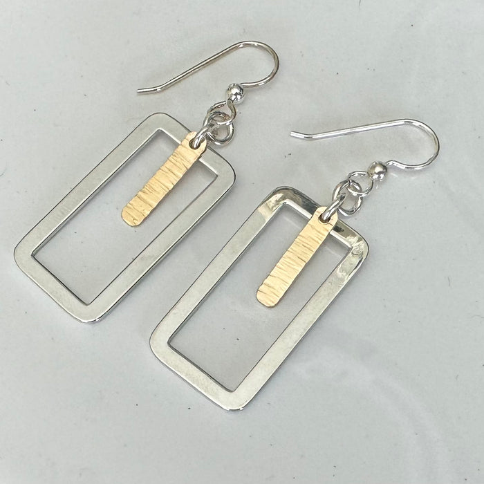 Darling Mixed Metal Earrings