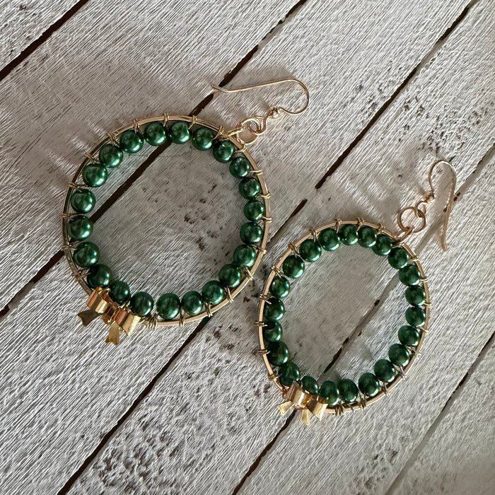 Wreath Earrings