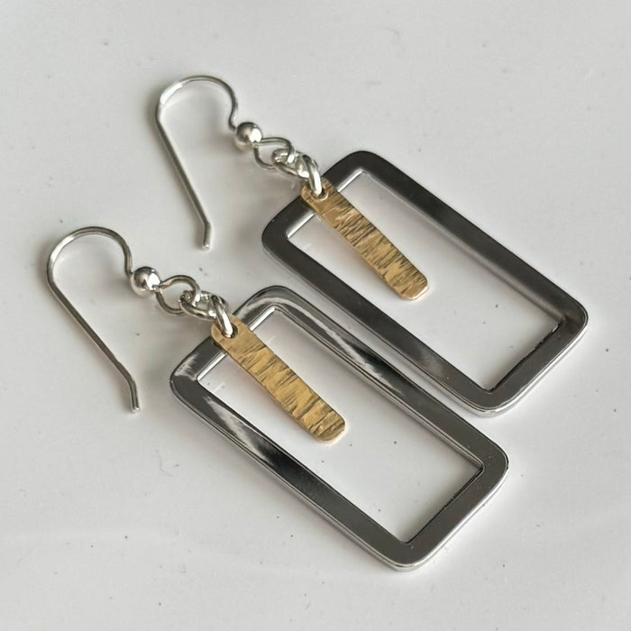 Darling Mixed Metal Earrings