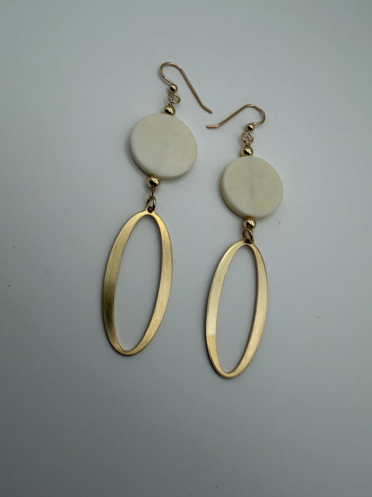 Oxbone Statement Earrings