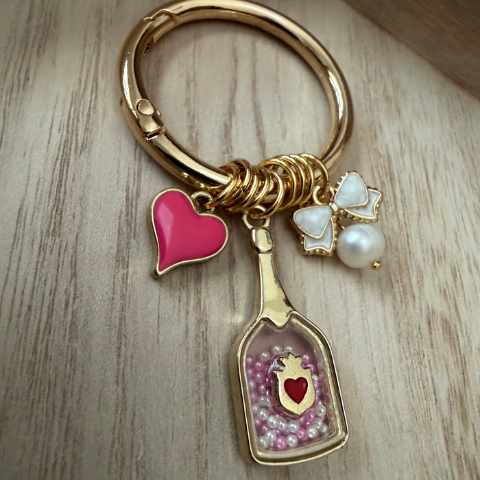 Champagne Dreams Boot Charm
