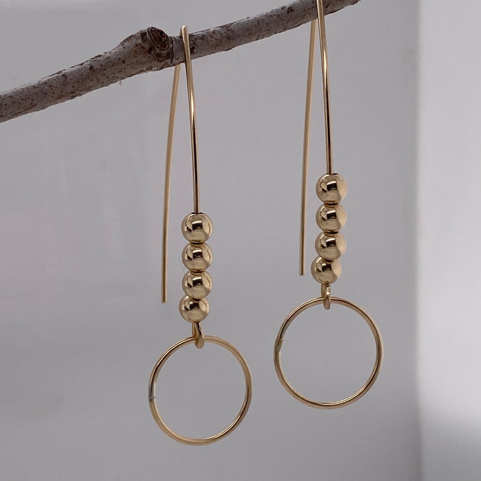Eternity Drop Earrings as seen on “A Picture Perfect Holiday”