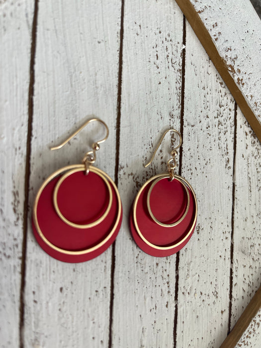 Seeing Red (and Loving It) Earrings