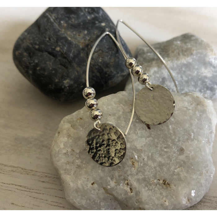 Sterling Silver Statement Earrings