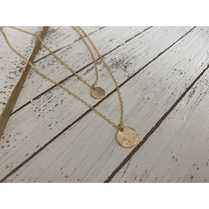 Delicate Gold Layering Necklace Set