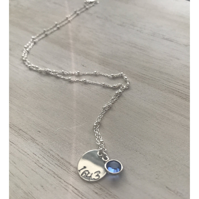 Heroes Badge Number Necklace